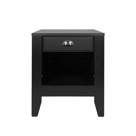 Cleary - Contemporary Nightstand With Drawer - The Sleep Loft - Online Mattress Showroom NYC