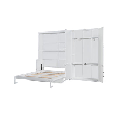 Murphy Elegant Wall Bed With Closet - The Sleep Loft - Online Mattress Showroom NYC