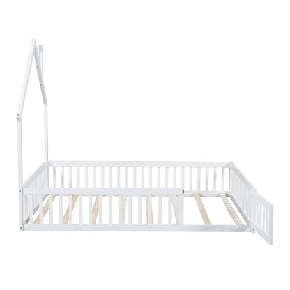 House Platform Bed With Guardrail - The Sleep Loft - Online Mattress Showroom NYC