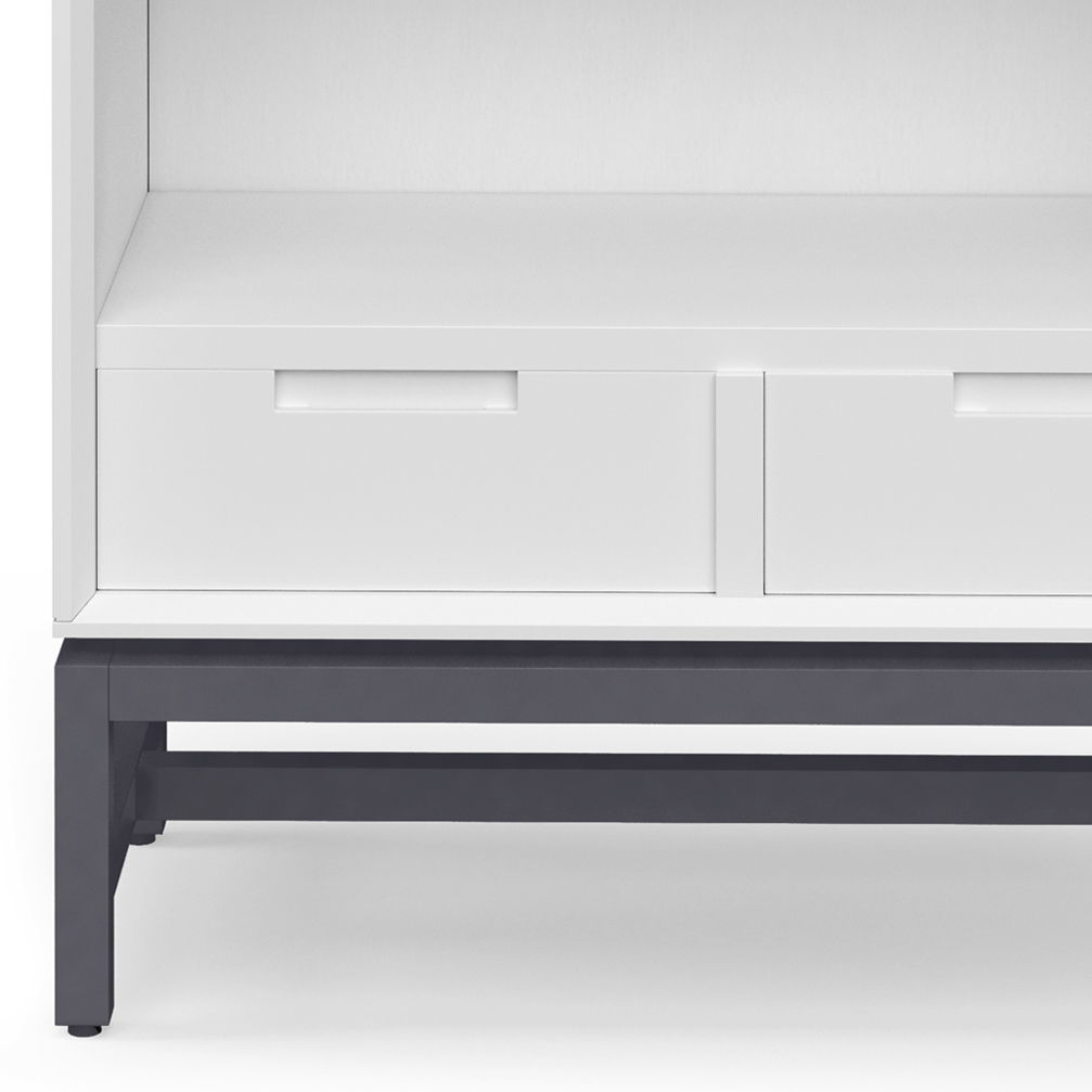Banting - Mid Century Handcrafted Bookcase - The Sleep Loft - Online Mattress Showroom NYC