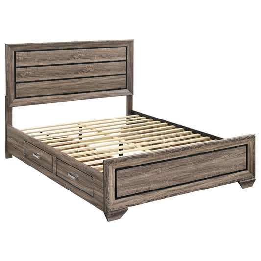 Queen Storage Bed With Underbed Drawers - Brown - The Sleep Loft - Online Mattress Showroom NYC