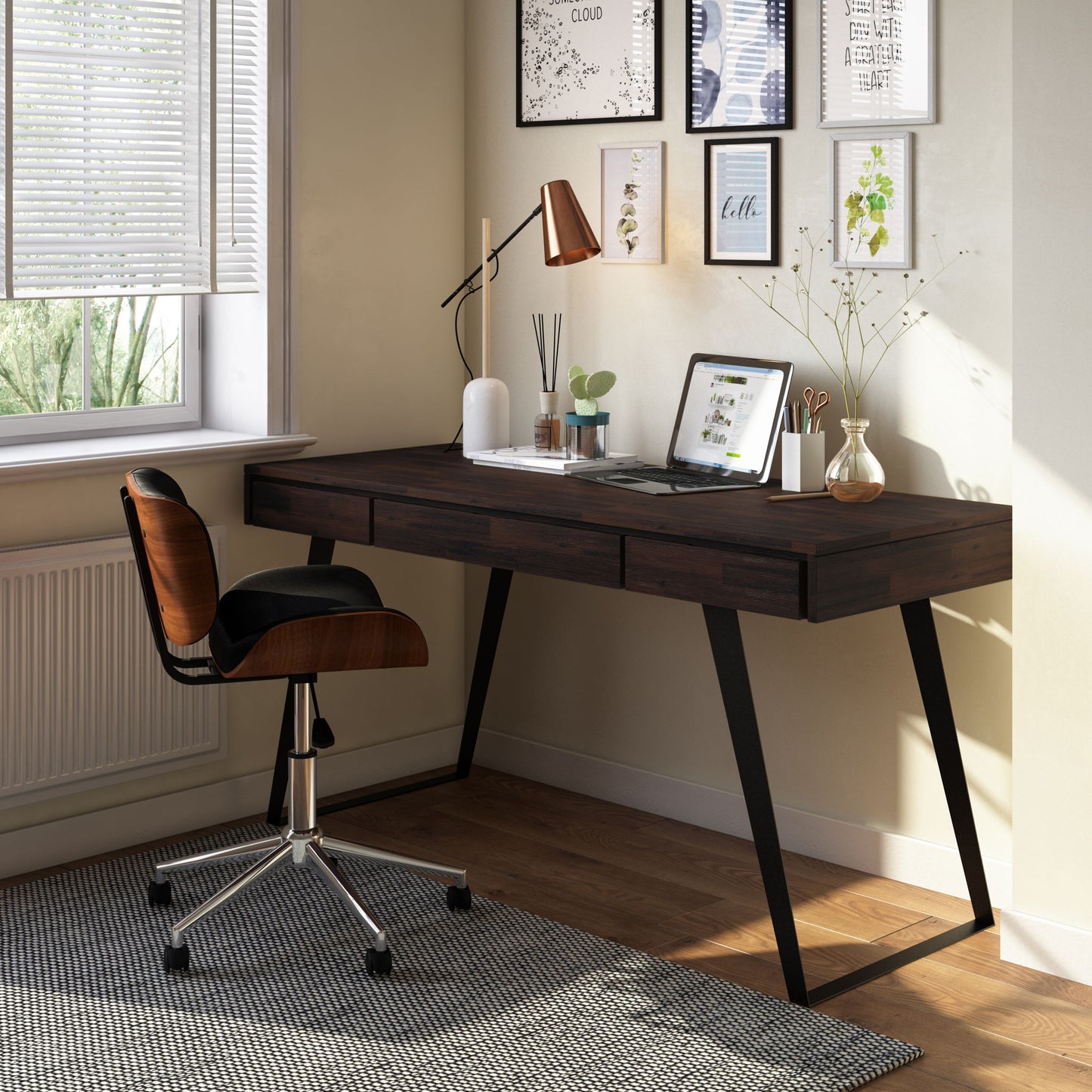 Lowry - Handcrafted Desk - The Sleep Loft - Online Mattress Showroom NYC
