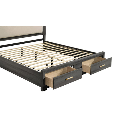 Colorado - Bed With Upholstered LED Headboard