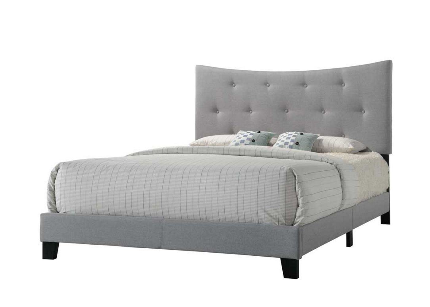 Venacha - Queen Bed - Gray - The Sleep Loft - Online Mattress Showroom NYC