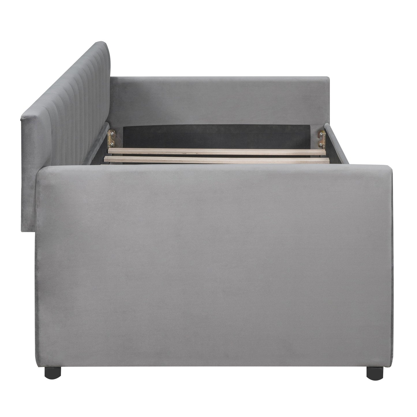 Upholstered Daybed With Slat Support - The Sleep Loft - Online Mattress Showroom NYC