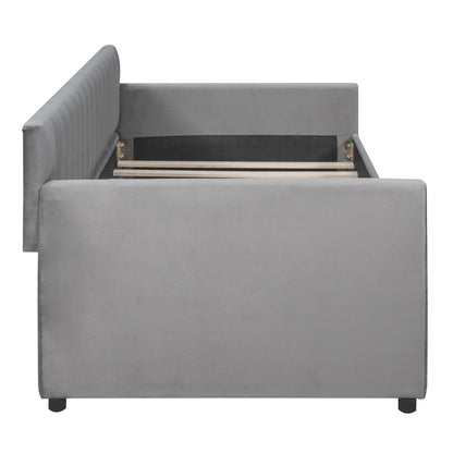 Upholstered Daybed With Slat Support - The Sleep Loft - Online Mattress Showroom NYC
