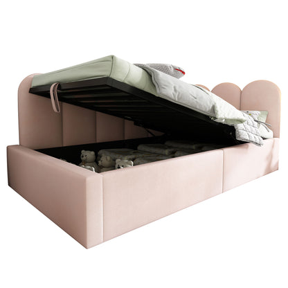Upholstered Daybed With Metal Slatted Base - The Sleep Loft - Online Mattress Showroom NYC