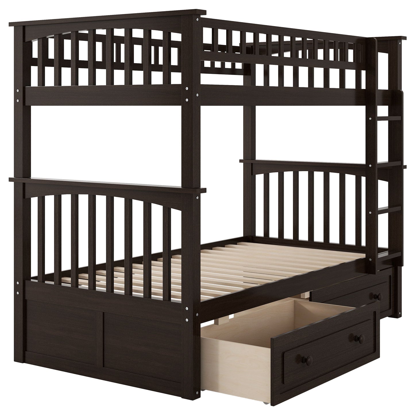 Bunk Bed With Drawers, Convertible Design - The Sleep Loft - Online Mattress Showroom NYC