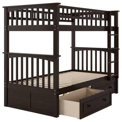 Bunk Bed With Drawers, Convertible Design - The Sleep Loft - Online Mattress Showroom NYC