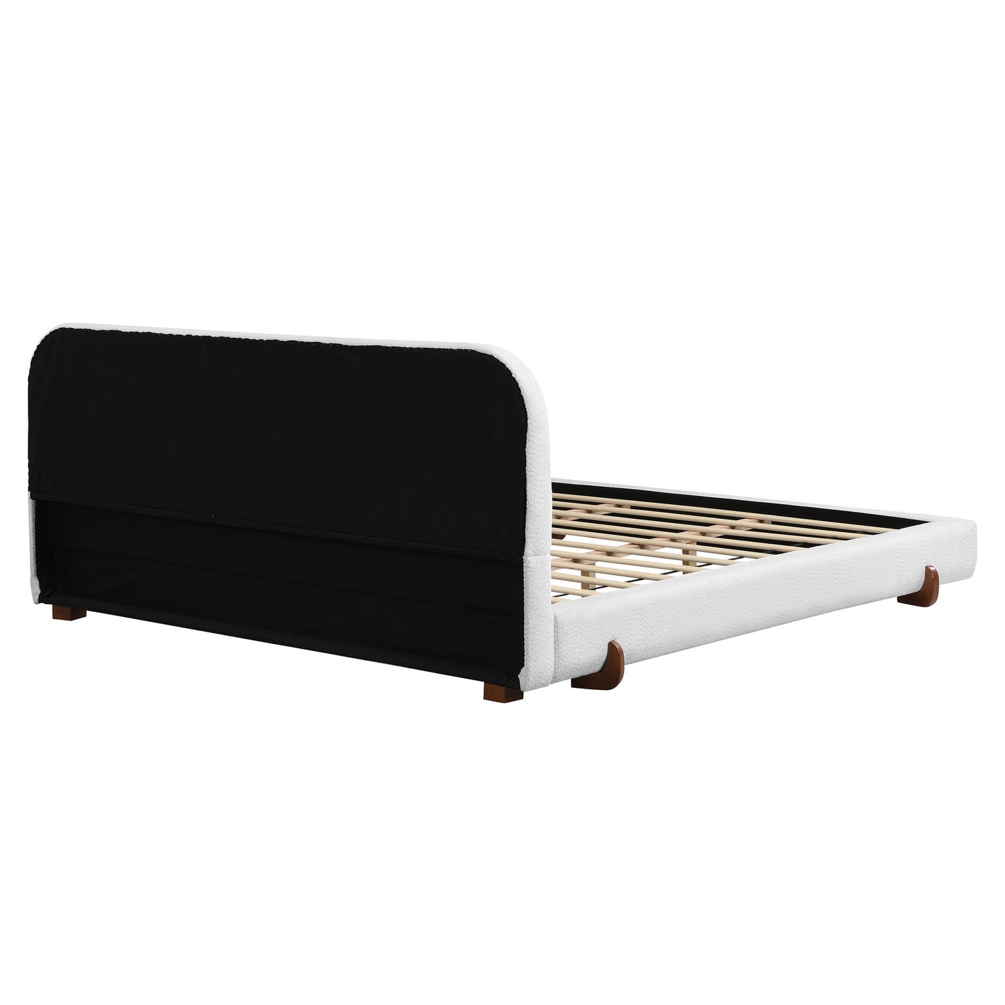 Elegant Upholstered Bed Frame - The Sleep Loft - Online Mattress Showroom NYC