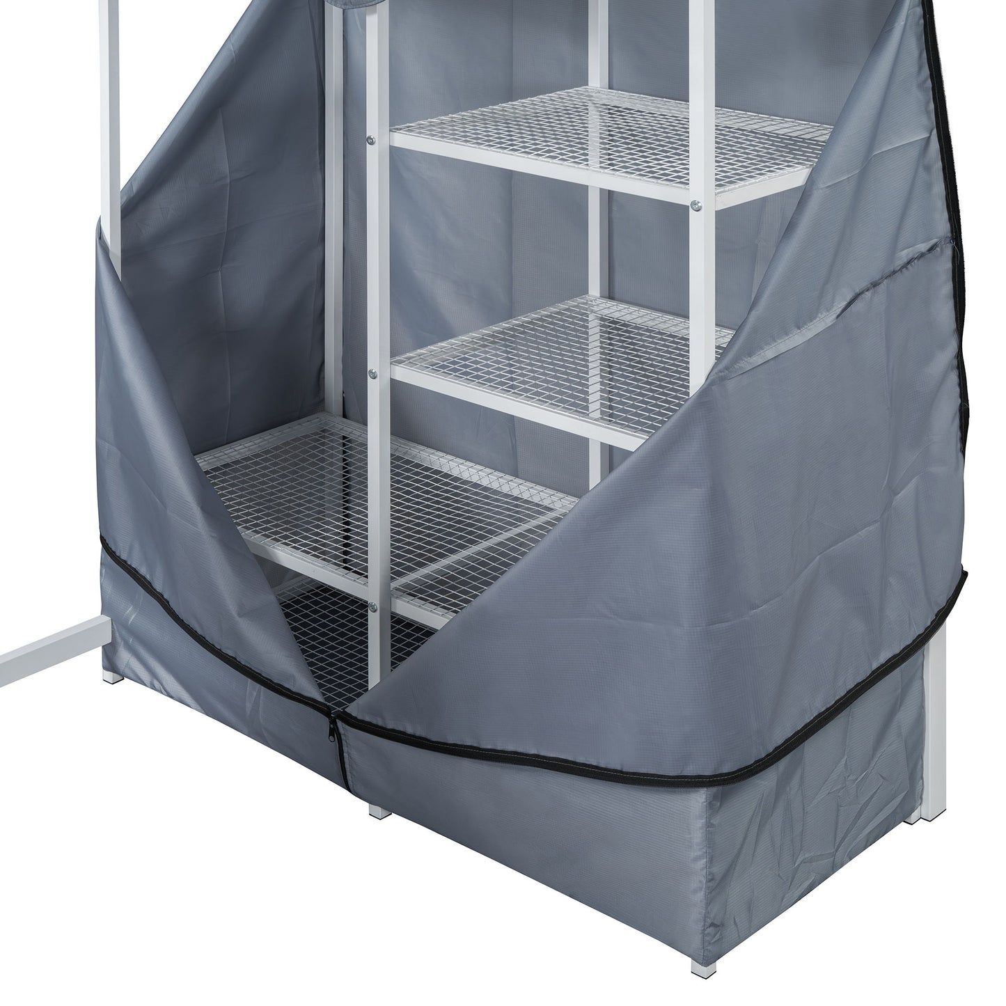 Loft Bed With Desk, Shelves, Power Outlet, LED Light And Wardrobe - The Sleep Loft - Online Mattress Showroom NYC