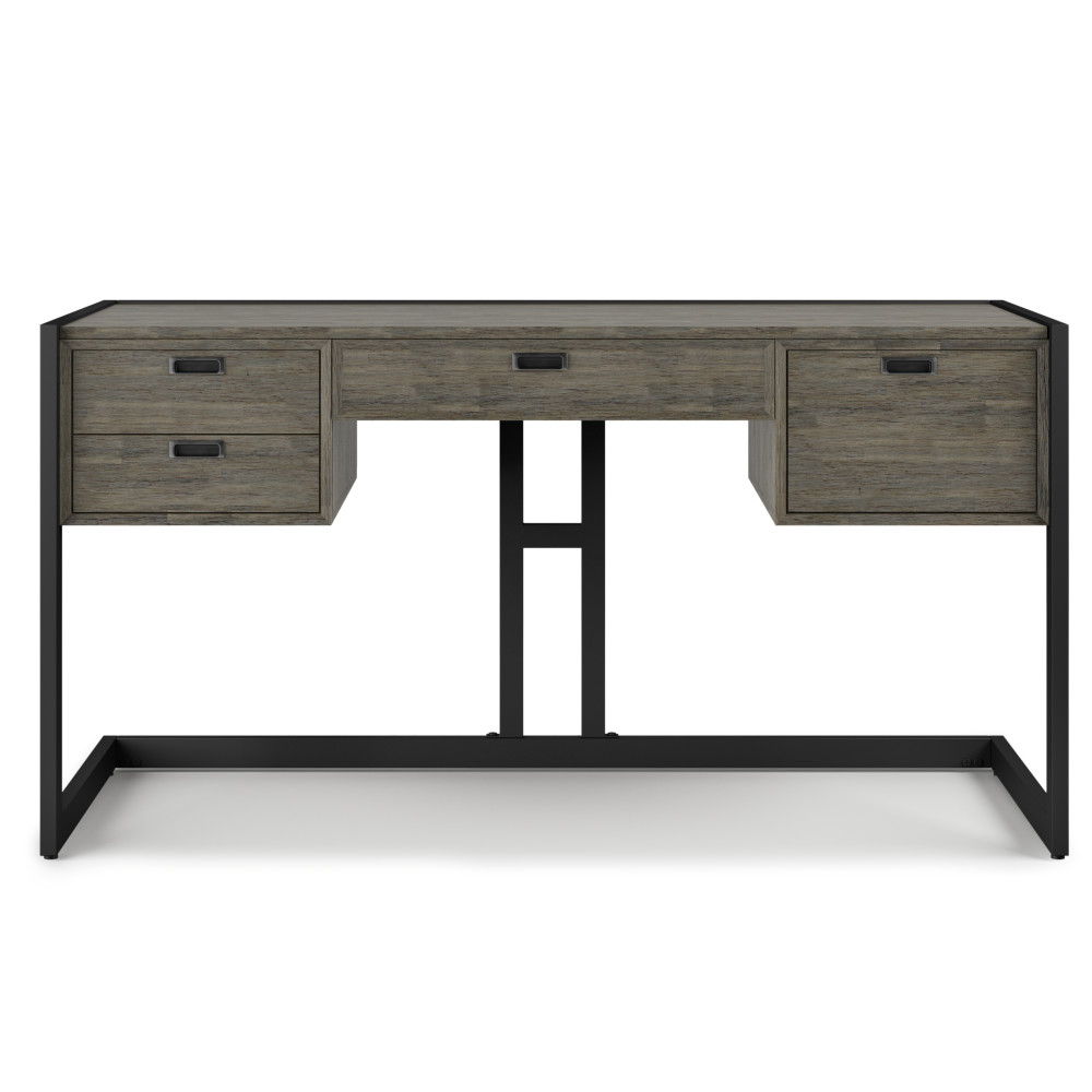 Hampden - Desk - Weathered Gray - The Sleep Loft - Online Mattress Showroom NYC