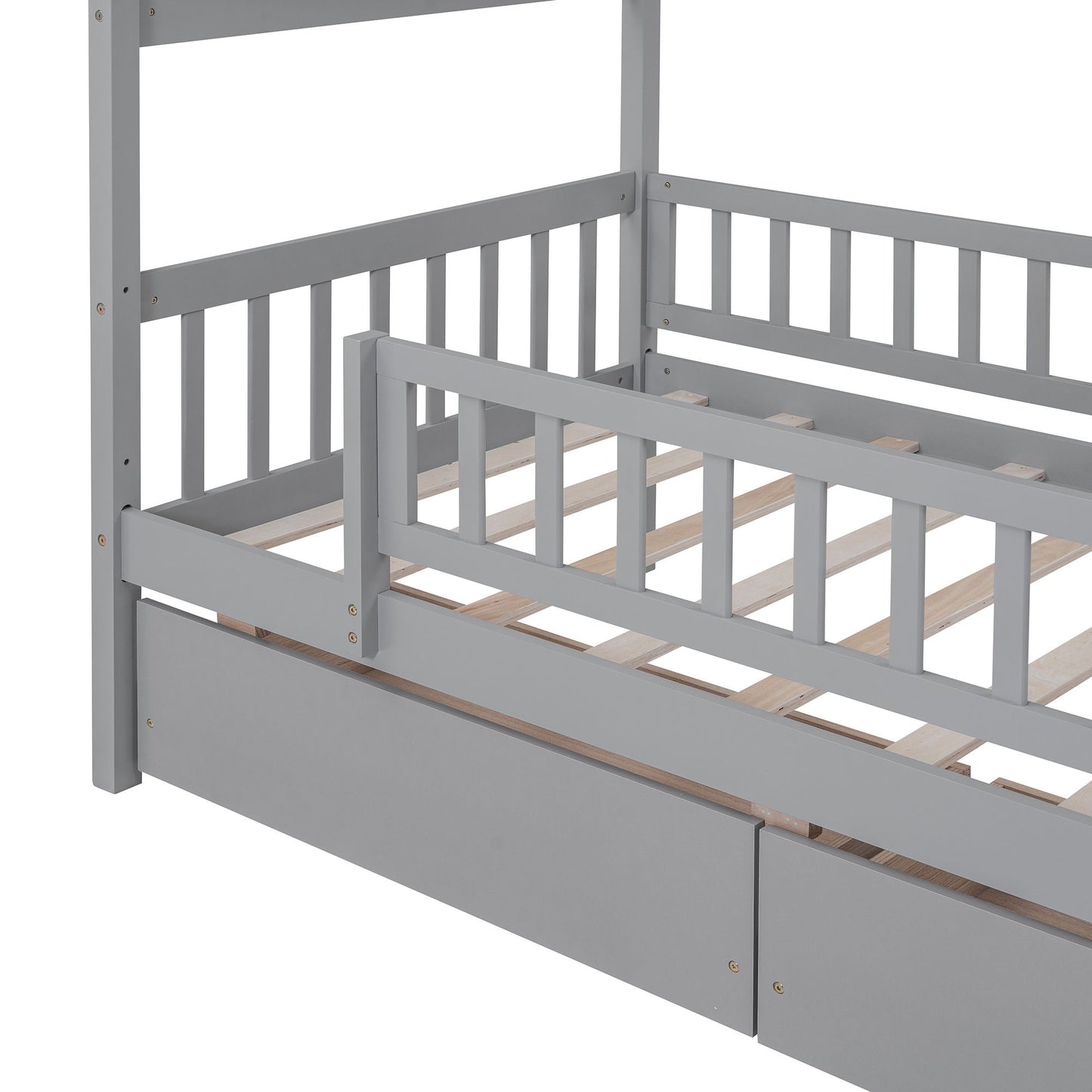 House Bed With 2 Drawers - The Sleep Loft - Online Mattress Showroom NYC