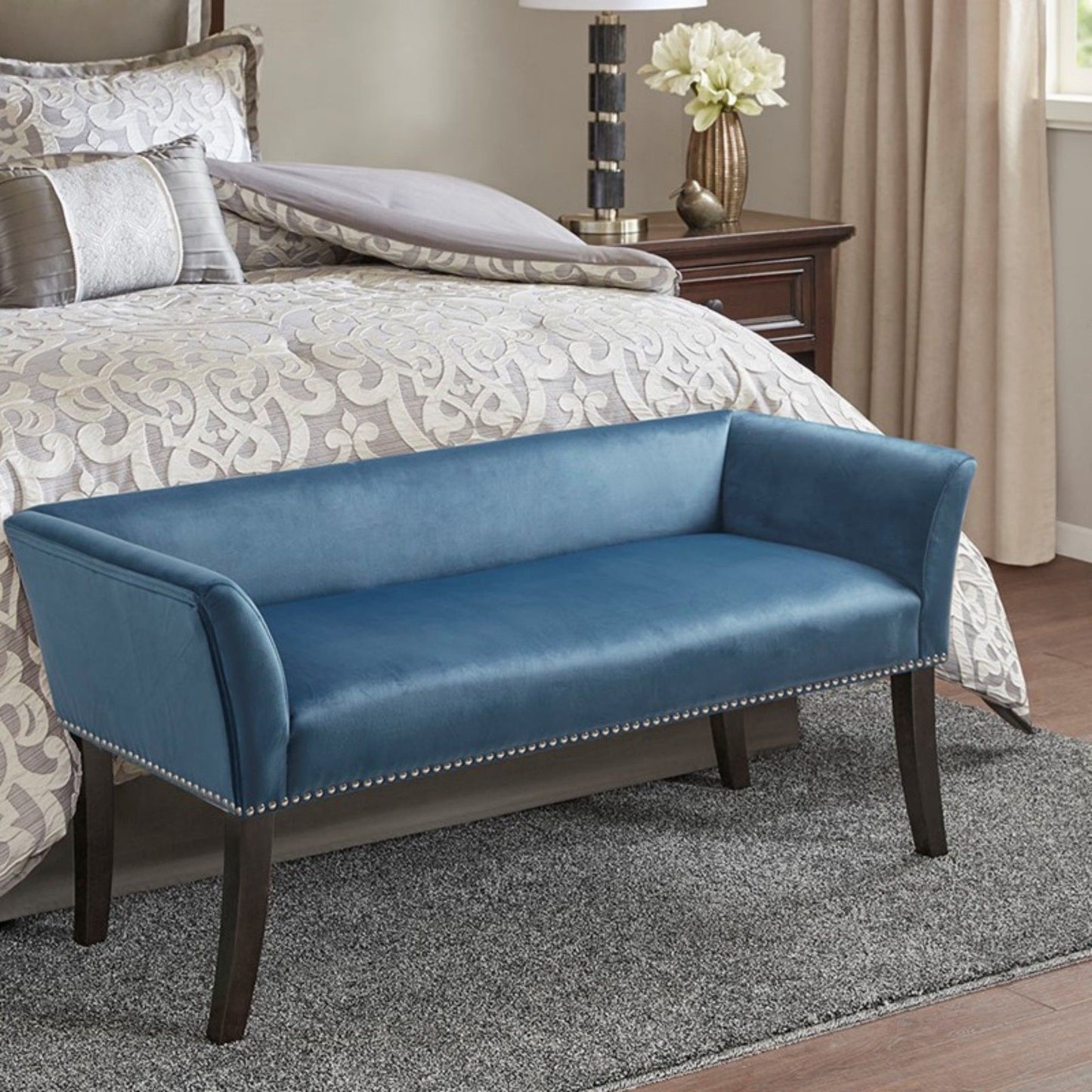 Welburn - Upholstered Bench - The Sleep Loft - Online Mattress Showroom NYC