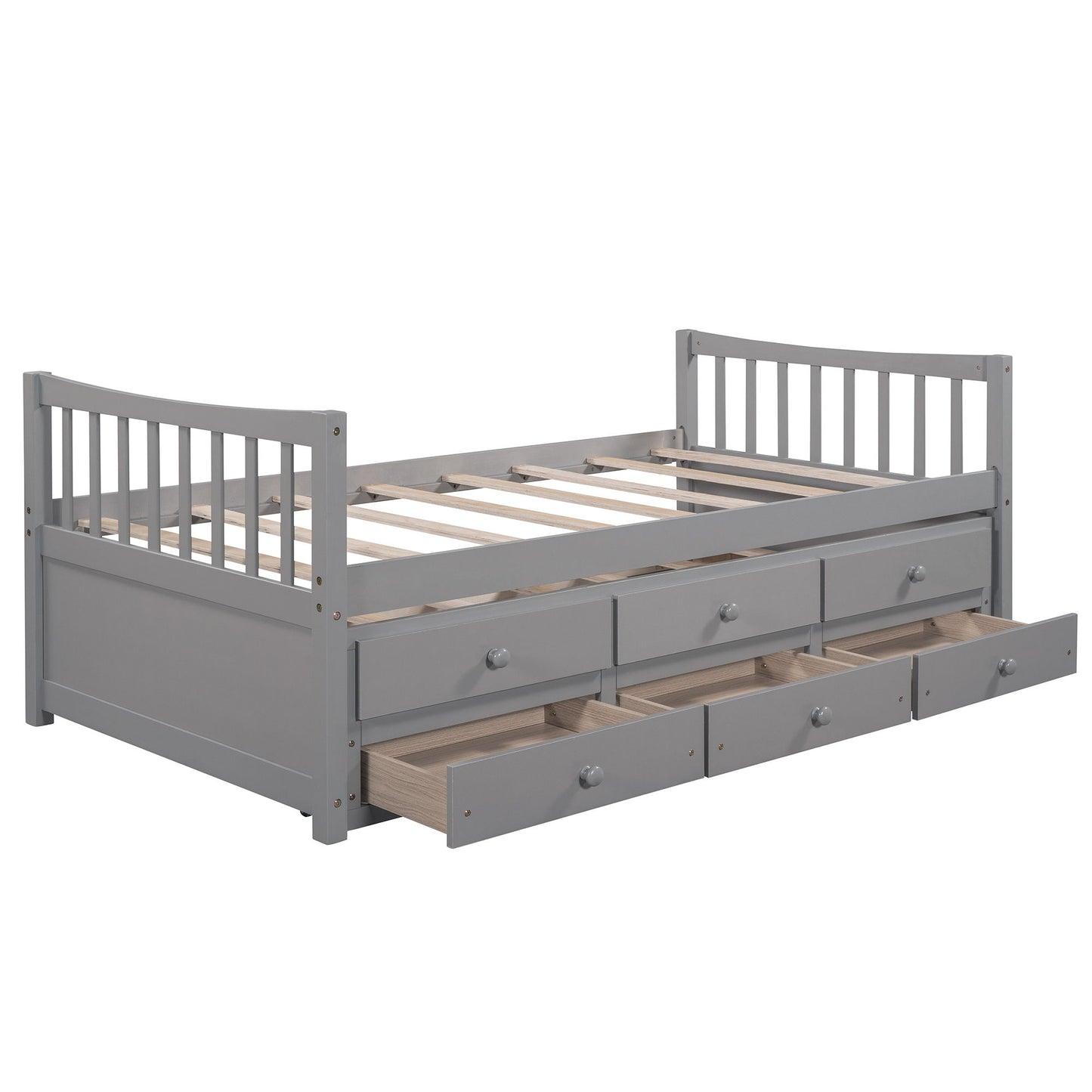 Twin Size Daybed With Trundle And Drawers - The Sleep Loft - Online Mattress Showroom NYC