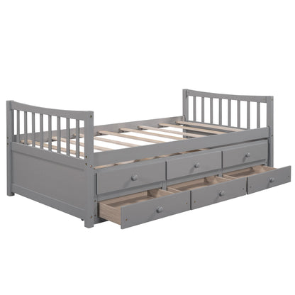 Twin Size Daybed With Trundle And Drawers - The Sleep Loft - Online Mattress Showroom NYC