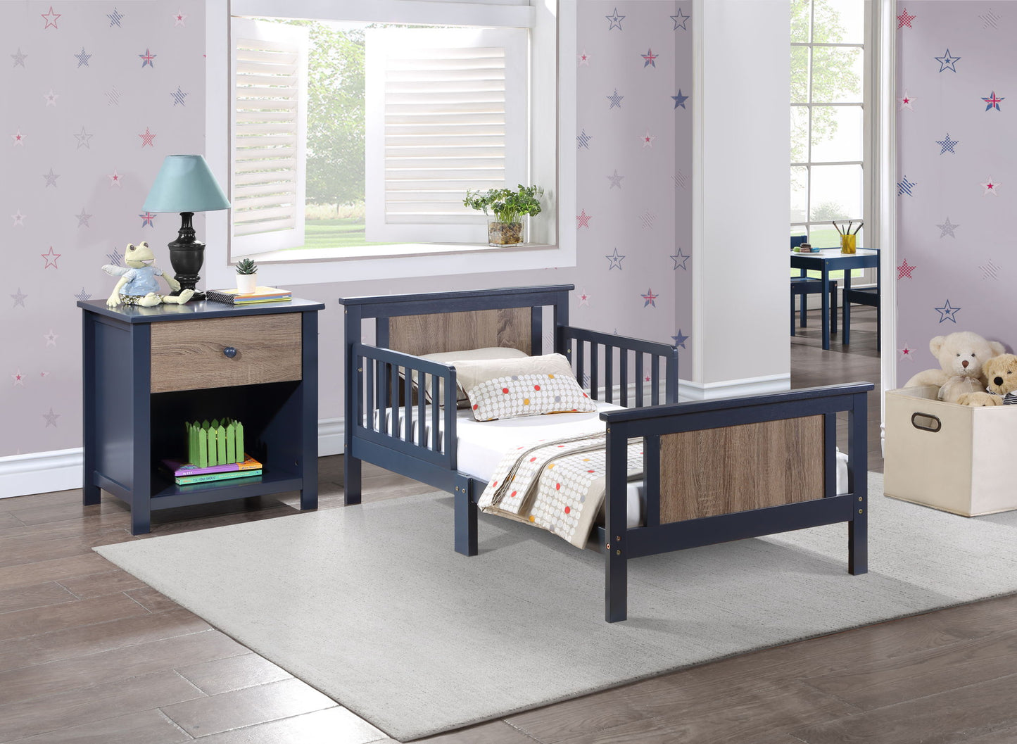 Connelly - Reversible Panel Toddler Bed - The Sleep Loft - Online Mattress Showroom NYC