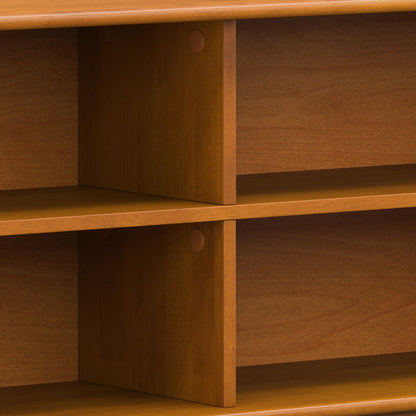 Draper - Handcrafted Low Bookcase - The Sleep Loft - Online Mattress Showroom NYC