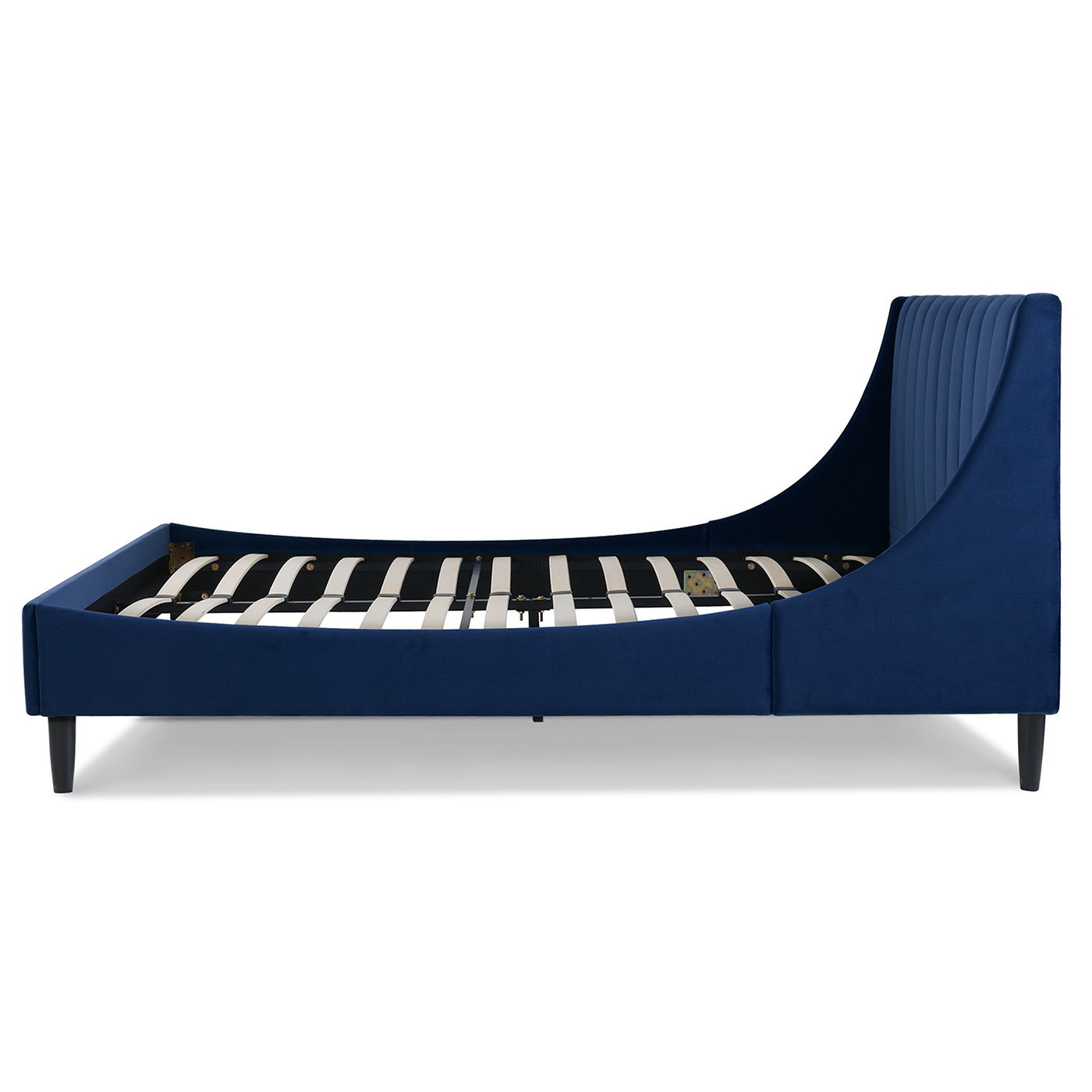 Aspen - Vertical Tufted Modern Headboard Platform Bed Set - The Sleep Loft - Online Mattress Showroom NYC