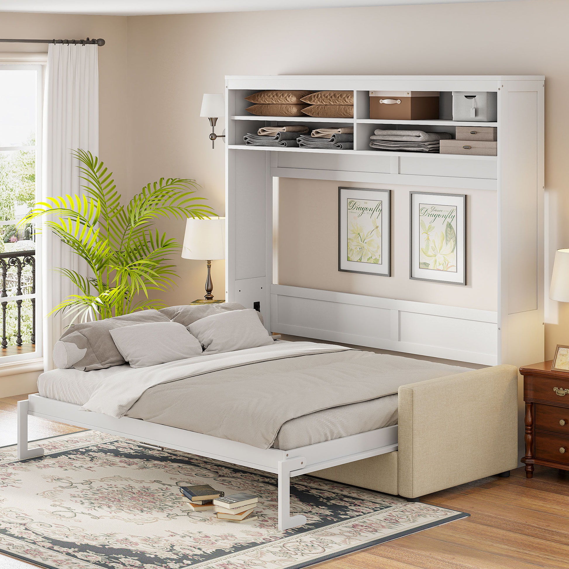 Murphy Wall Bed With Sofa - The Sleep Loft - Online Mattress Showroom NYC