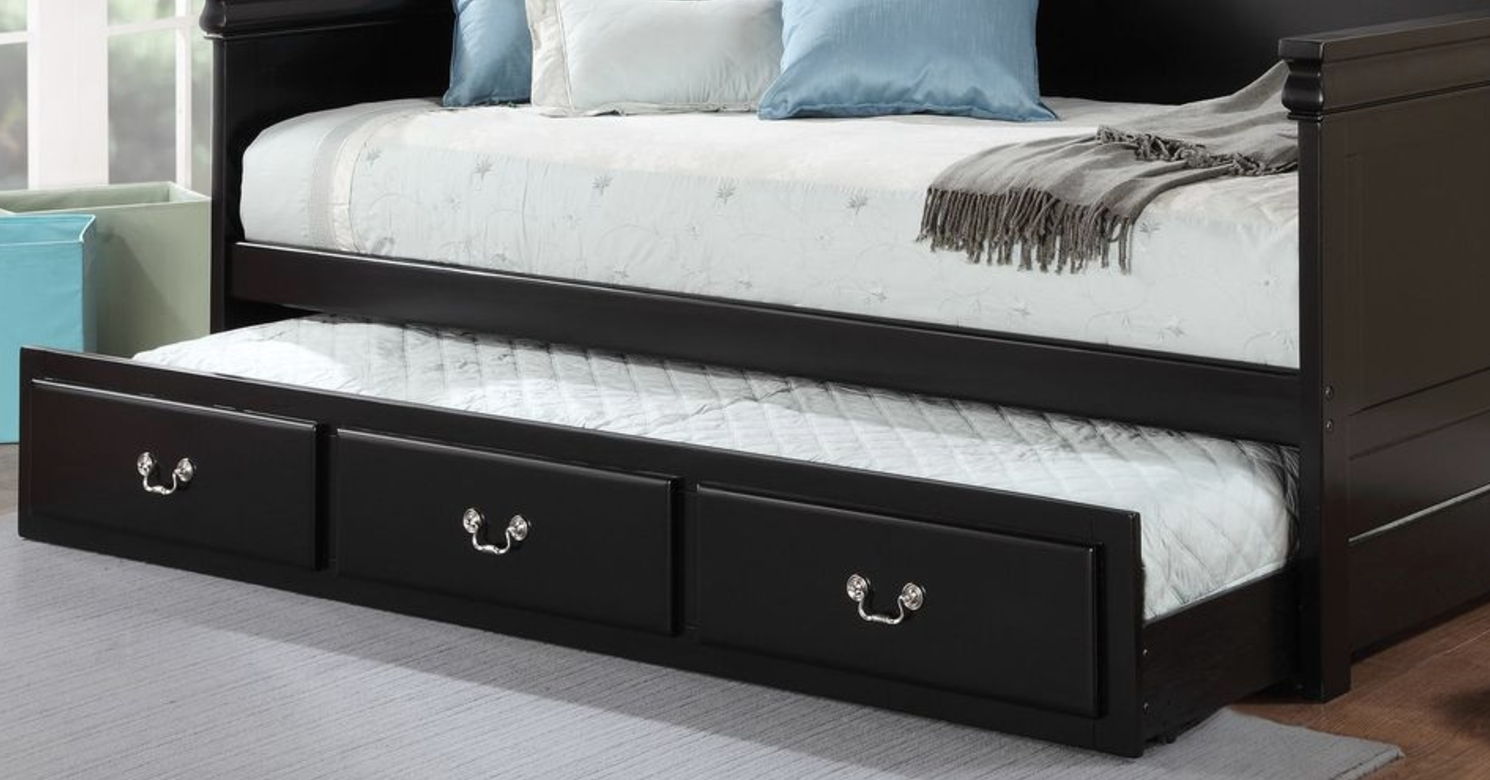 Bailee - Twin Daybed - Black - The Sleep Loft - Online Mattress Showroom NYC