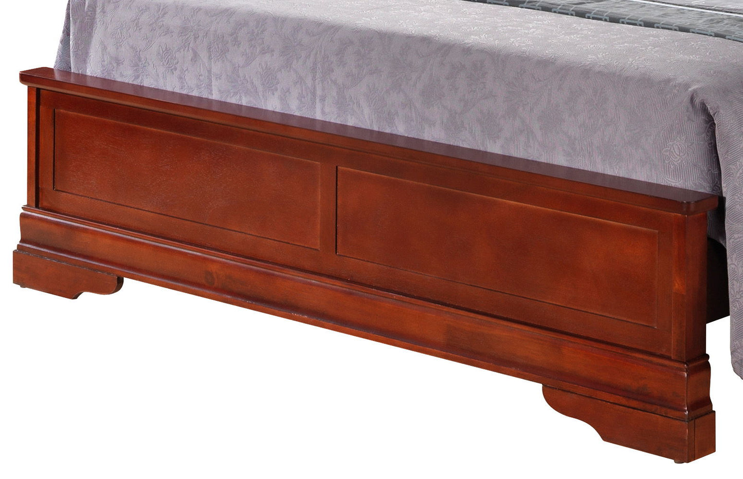 Sleigh Bed With Low Footboard - The Sleep Loft - Online Mattress Showroom NYC
