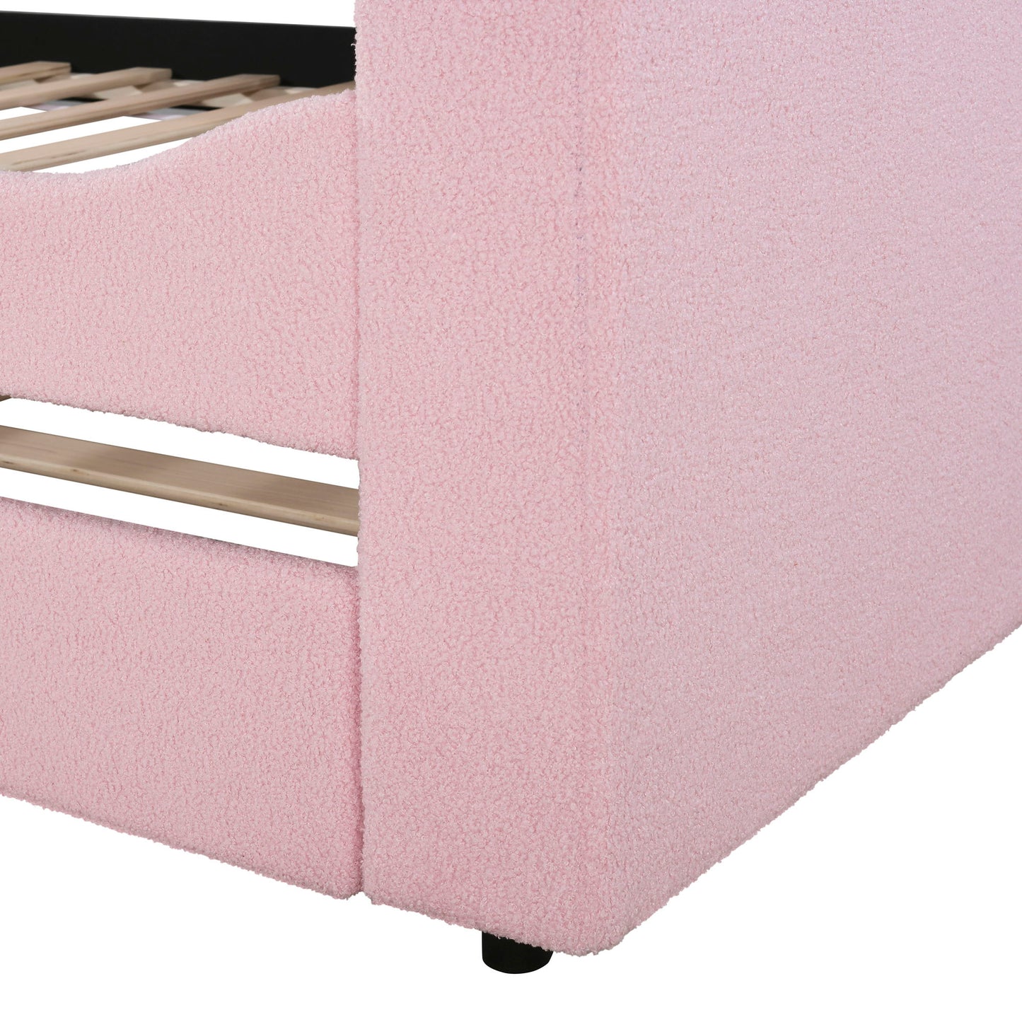 Upholstered Daybed With Storage Armrests, Trundle And Latest Integrated tooth Audio System - The Sleep Loft - Online Mattress Showroom NYC