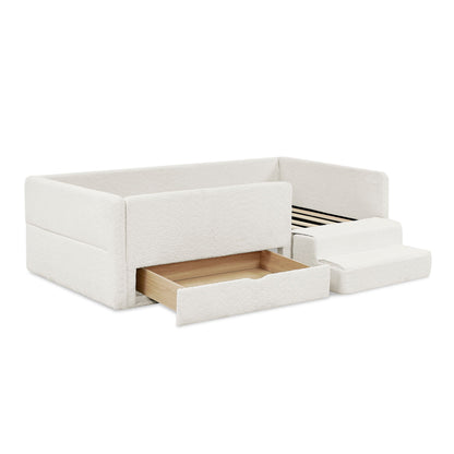 Safe Kids Bed With Guardrails And Storage - The Sleep Loft - Online Mattress Showroom NYC
