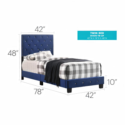 Luxurious Upholstered Bed - The Sleep Loft - Online Mattress Showroom NYC