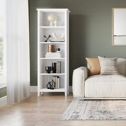 Artisan - 5 Shelf Bookcase, Handcrafted - The Sleep Loft - Online Mattress Showroom NYC