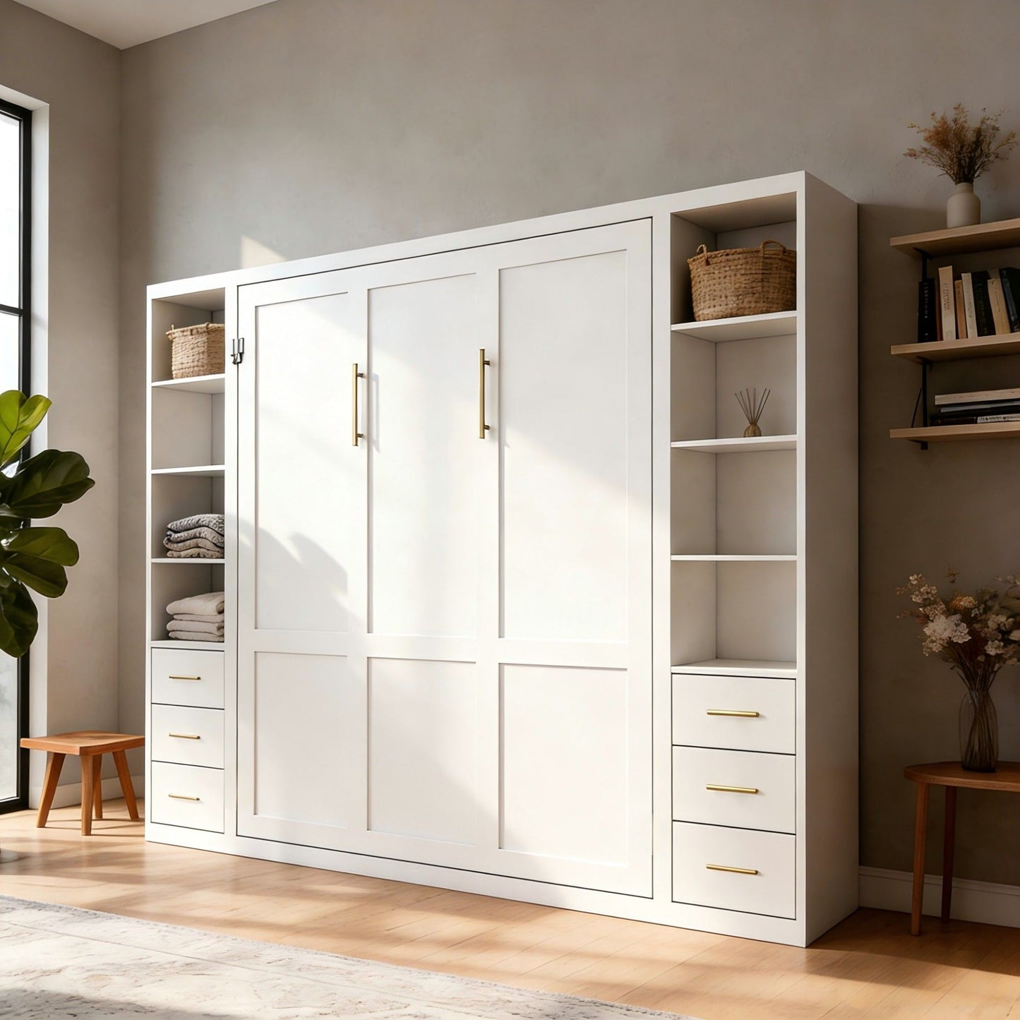 Folding Vertical Murphy Wall Bed - The Sleep Loft - Online Mattress Showroom NYC