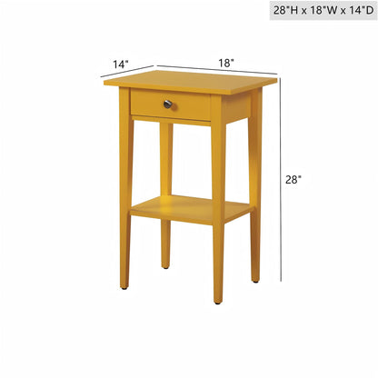 High Quality Wood Nightstand - The Sleep Loft - Online Mattress Showroom NYC