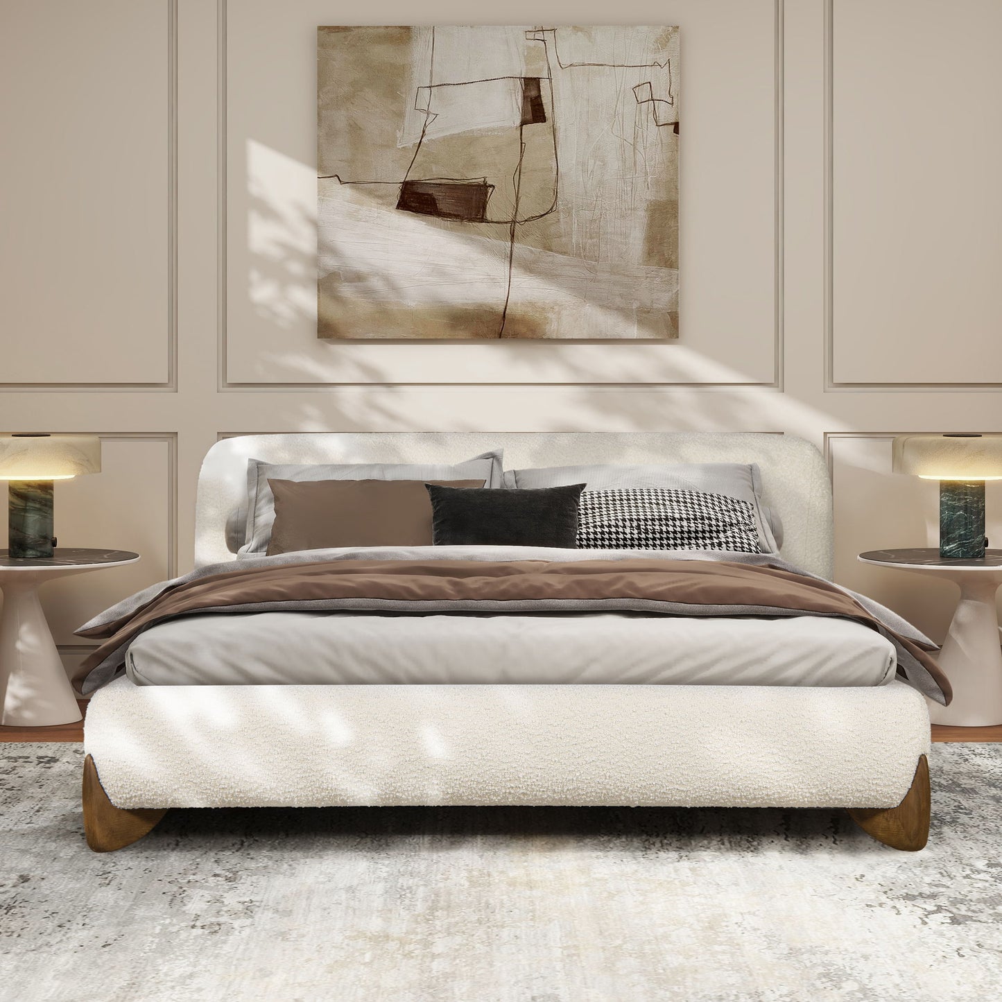 Alpine - Puffy Modern Platform Bed - The Sleep Loft - Online Mattress Showroom NYC