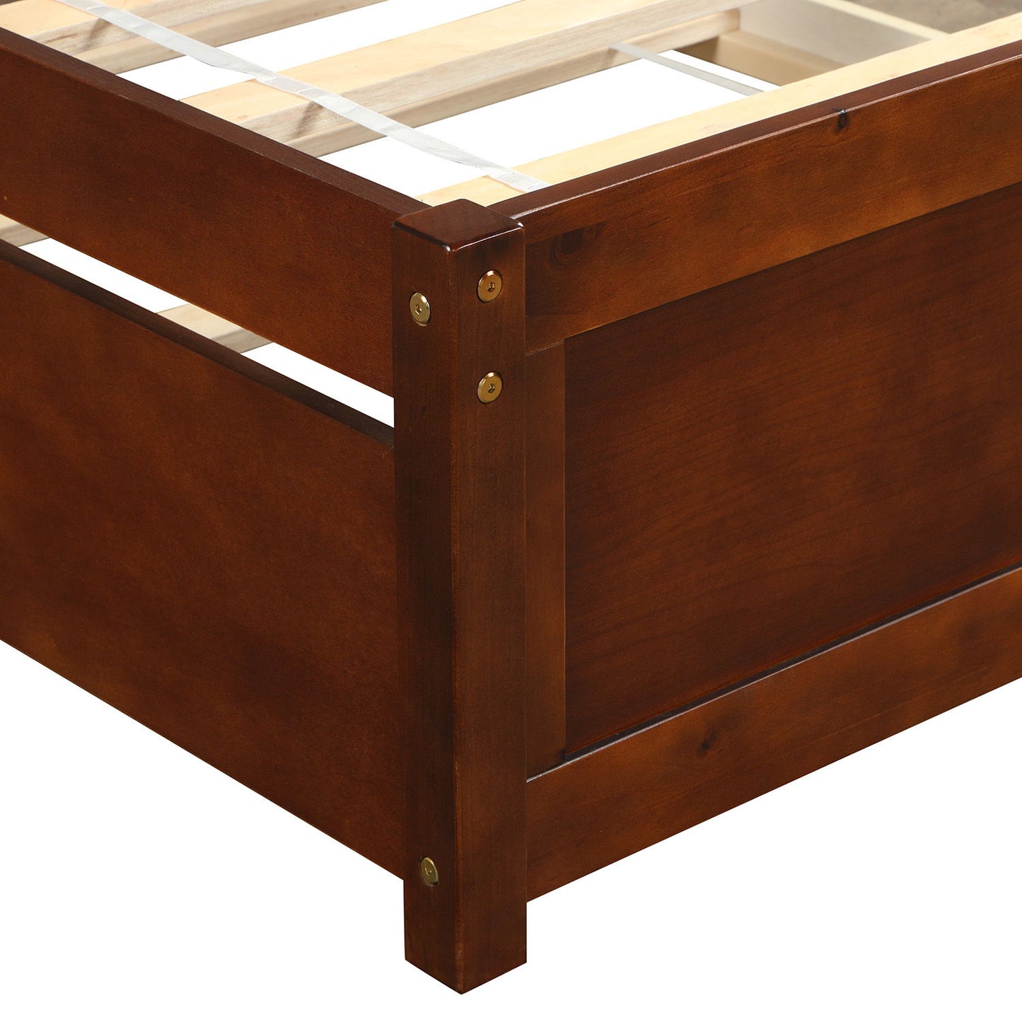 Platform Bed Wood Bed Frame With Trundle - The Sleep Loft - Online Mattress Showroom NYC