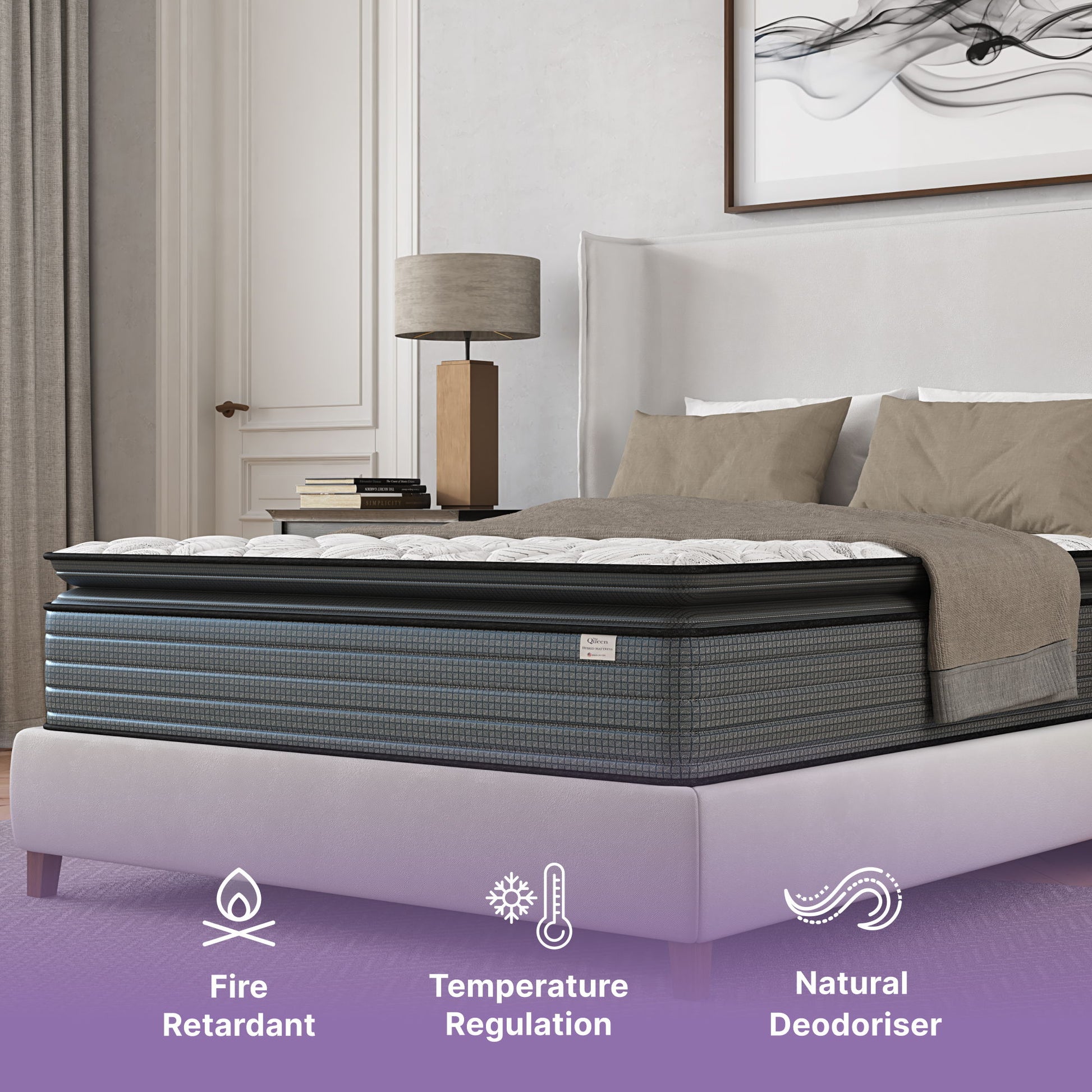 Isabella - 14" Hybrid Pillow Top Mattress - The Sleep Loft - Online Mattress Showroom NYC