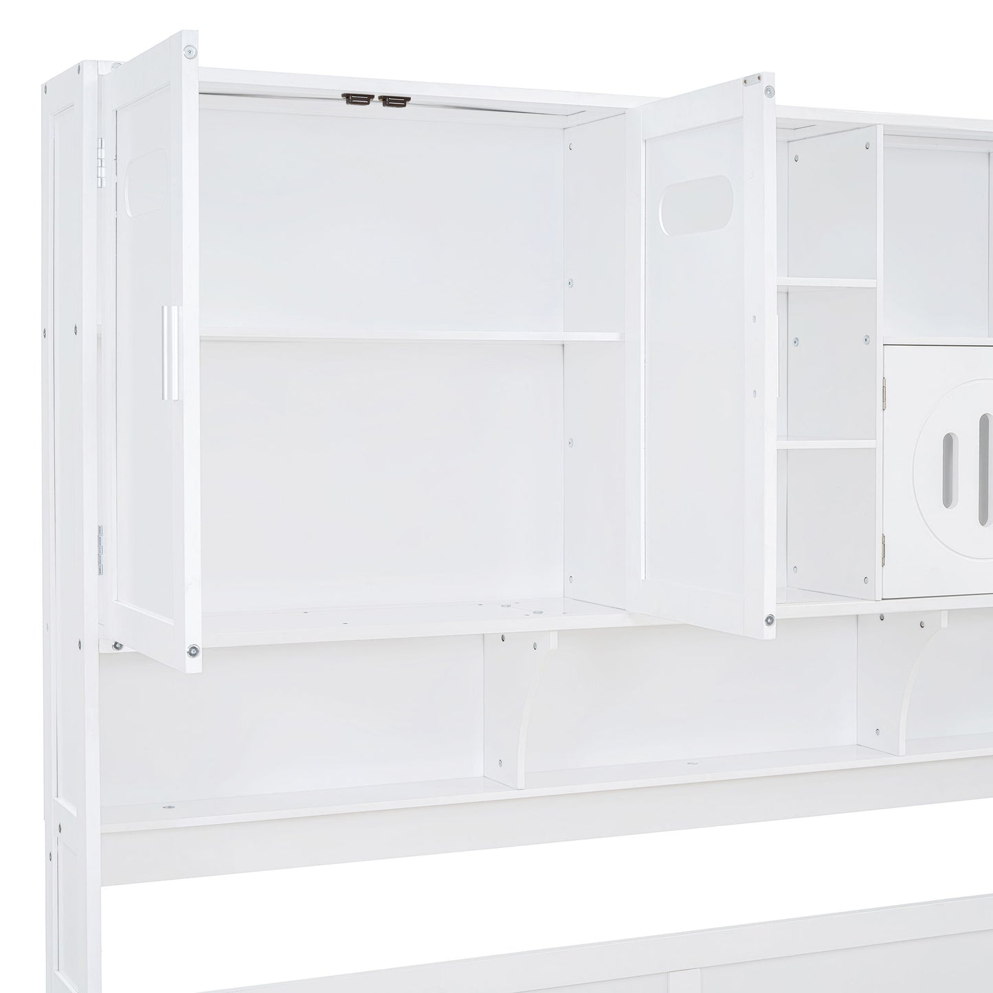 Daybed With All-In-One Cabinet And Shelf - The Sleep Loft - Online Mattress Showroom NYC
