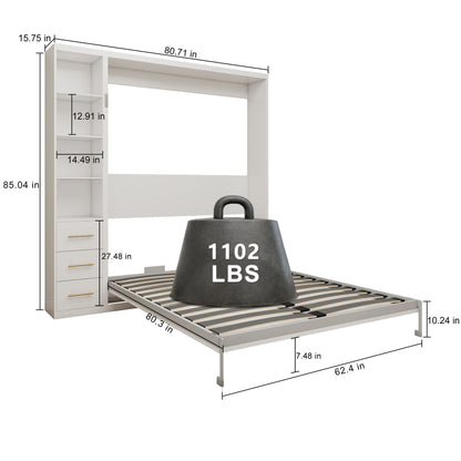 Folding Vertical Murphy Wall Bed - The Sleep Loft - Online Mattress Showroom NYC