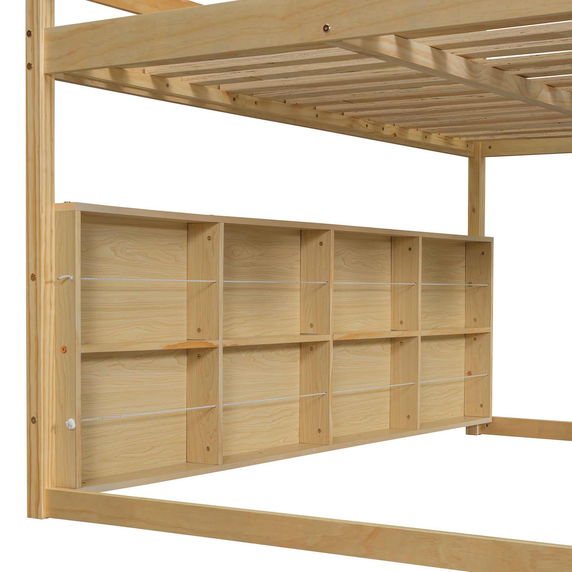 Loft Bed With House Shaped Frame And Tent - The Sleep Loft - Online Mattress Showroom NYC