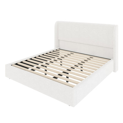 Upholstered Cloud Bed Frame With Headboard - The Sleep Loft - Online Mattress Showroom NYC