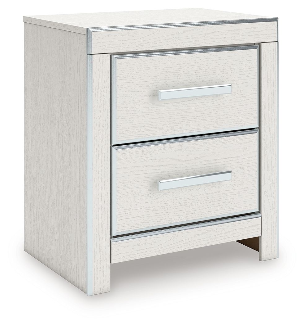 Zuraleus - Two Drawer Night Stand - The Sleep Loft - Online Mattress Showroom NYC
