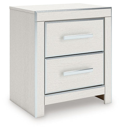 Zuraleus - Two Drawer Night Stand - The Sleep Loft - Online Mattress Showroom NYC