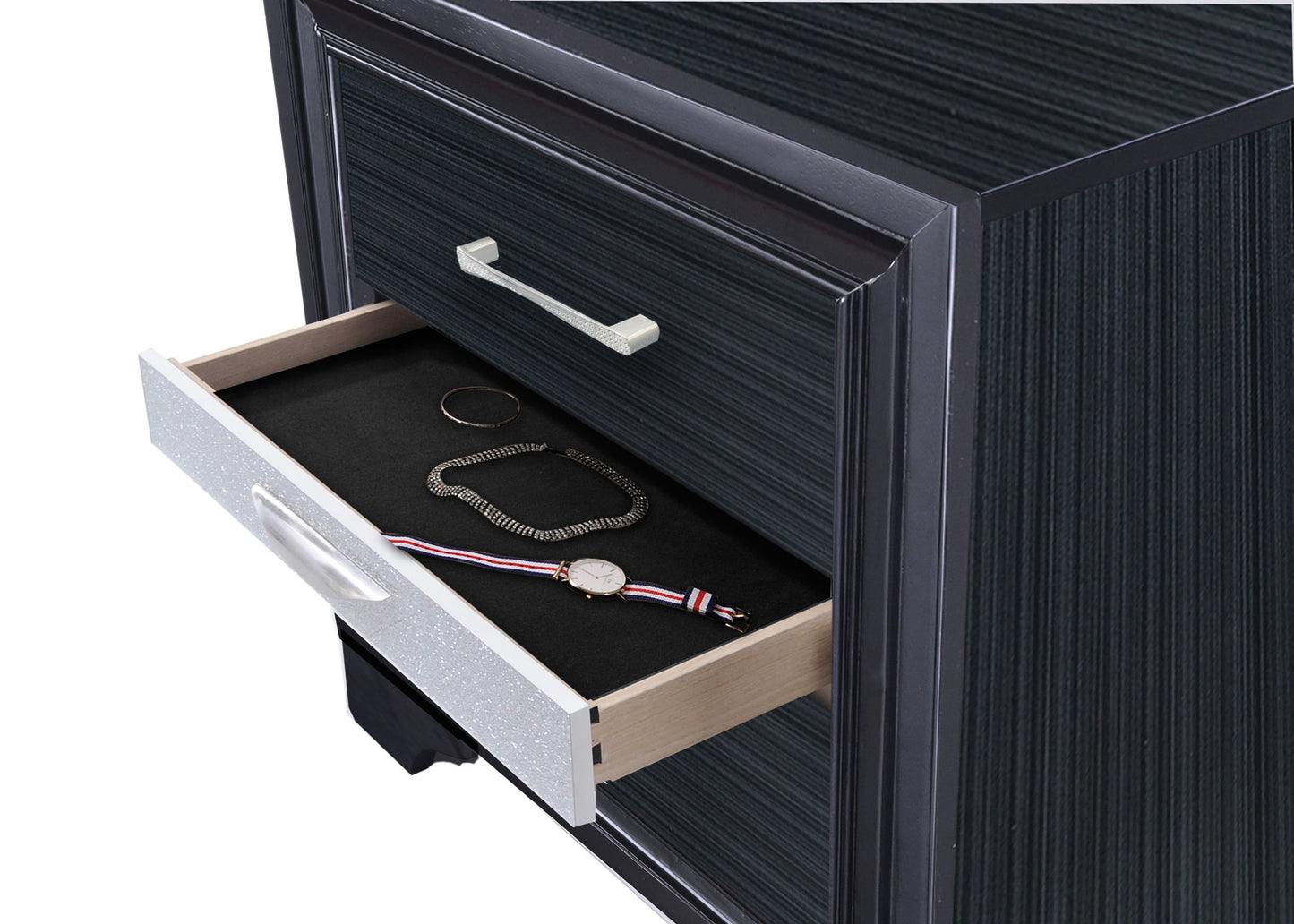 Naima - Chic Design Nightstand - The Sleep Loft - Online Mattress Showroom NYC