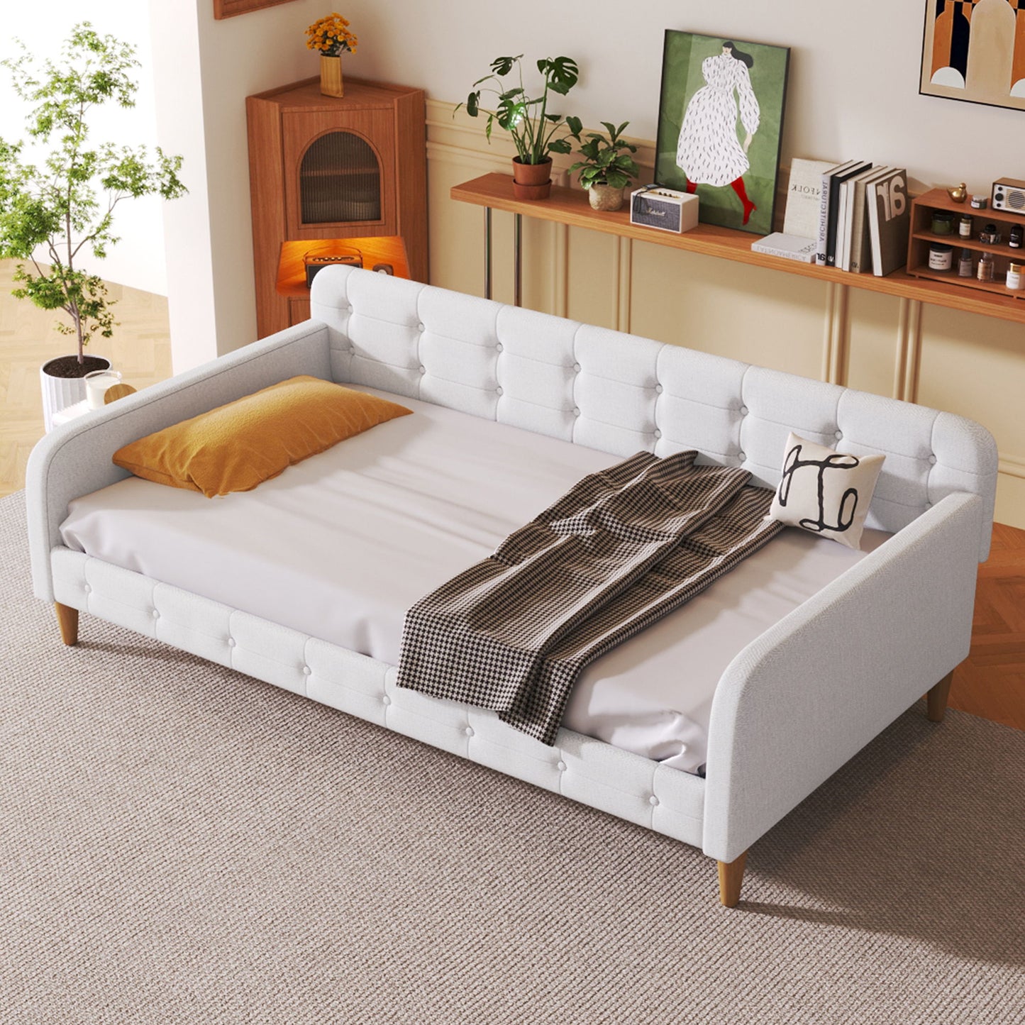 Upholstered Daybed - The Sleep Loft - Online Mattress Showroom NYC
