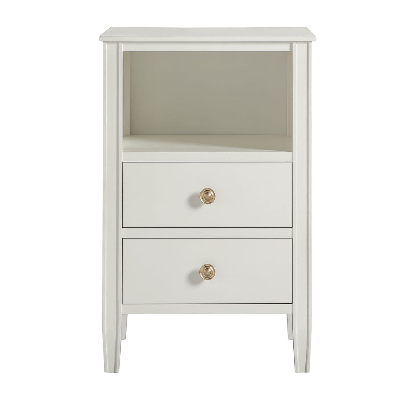 Winston - 2 Drawer Storage Nightstand - The Sleep Loft - Online Mattress Showroom NYC