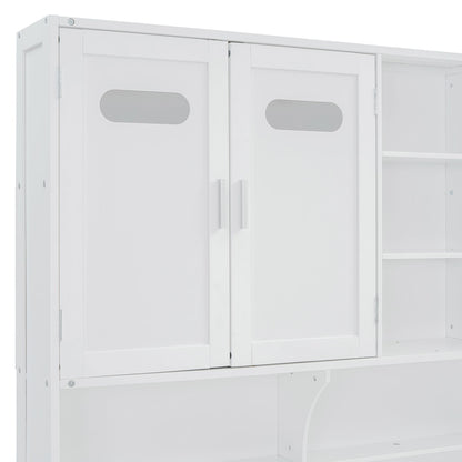Daybed With All-In-One Cabinet And Shelf - The Sleep Loft - Online Mattress Showroom NYC