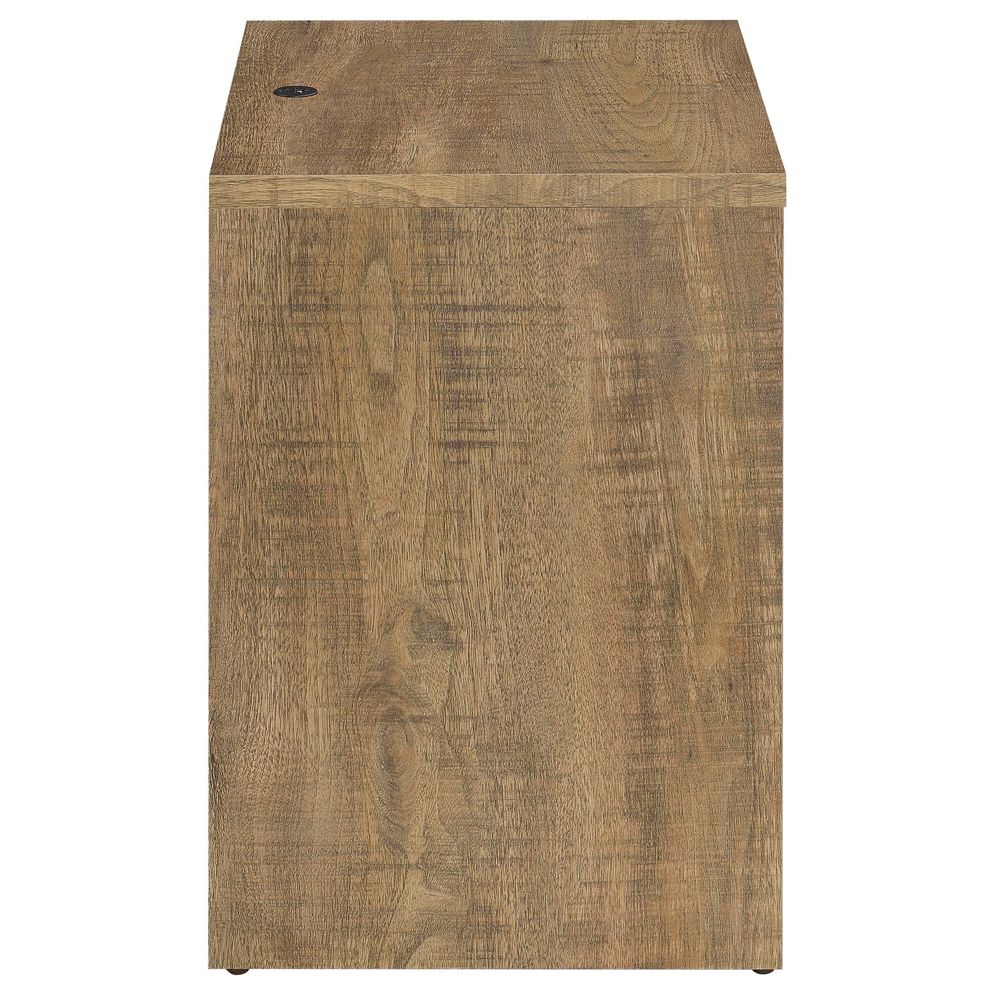Geary - 2 Drawer Nightstand With LED Lights And USB Charging Ports - The Sleep Loft - Online Mattress Showroom NYC