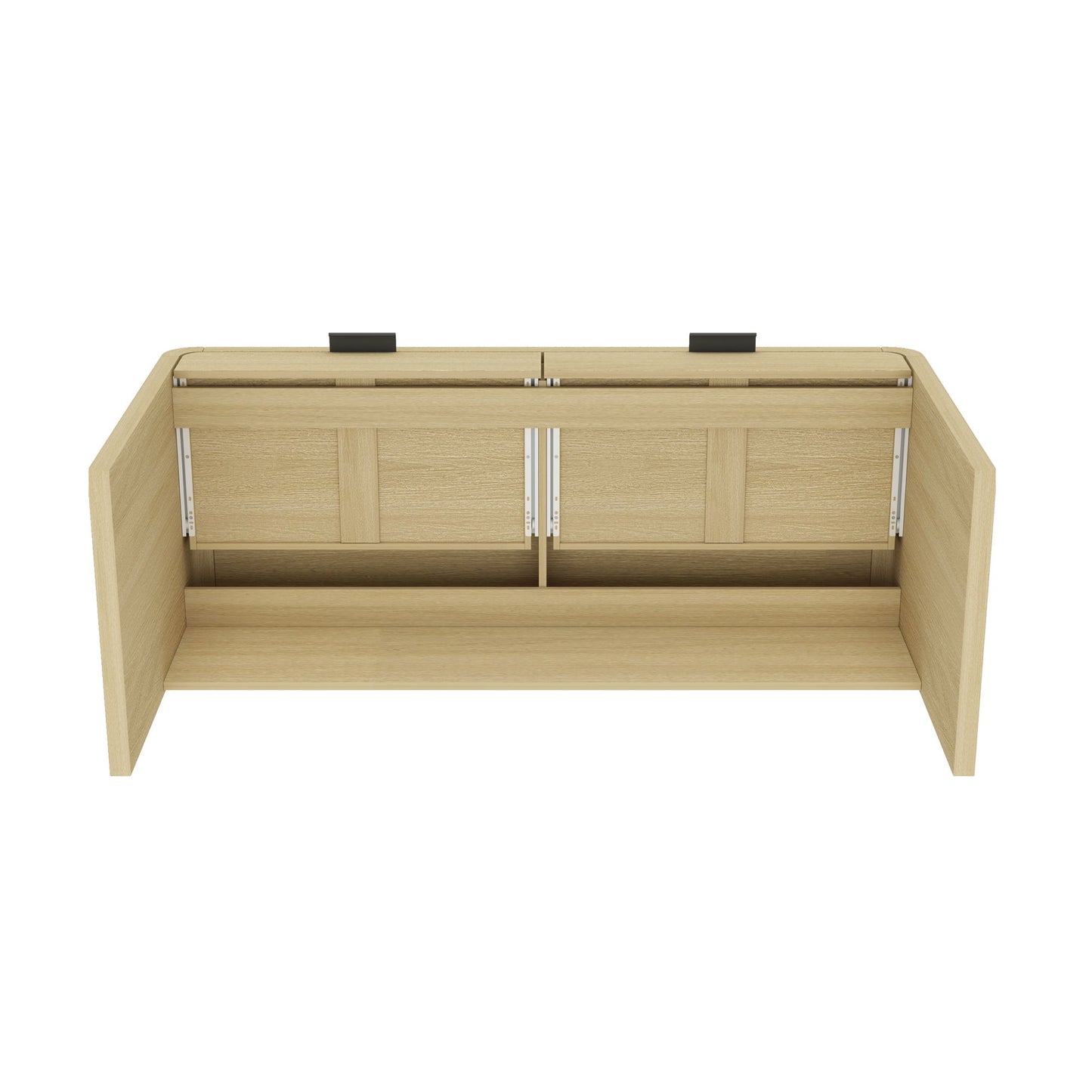 Grace - Office Desk & 2 Drawers - Oak - The Sleep Loft - Online Mattress Showroom NYC