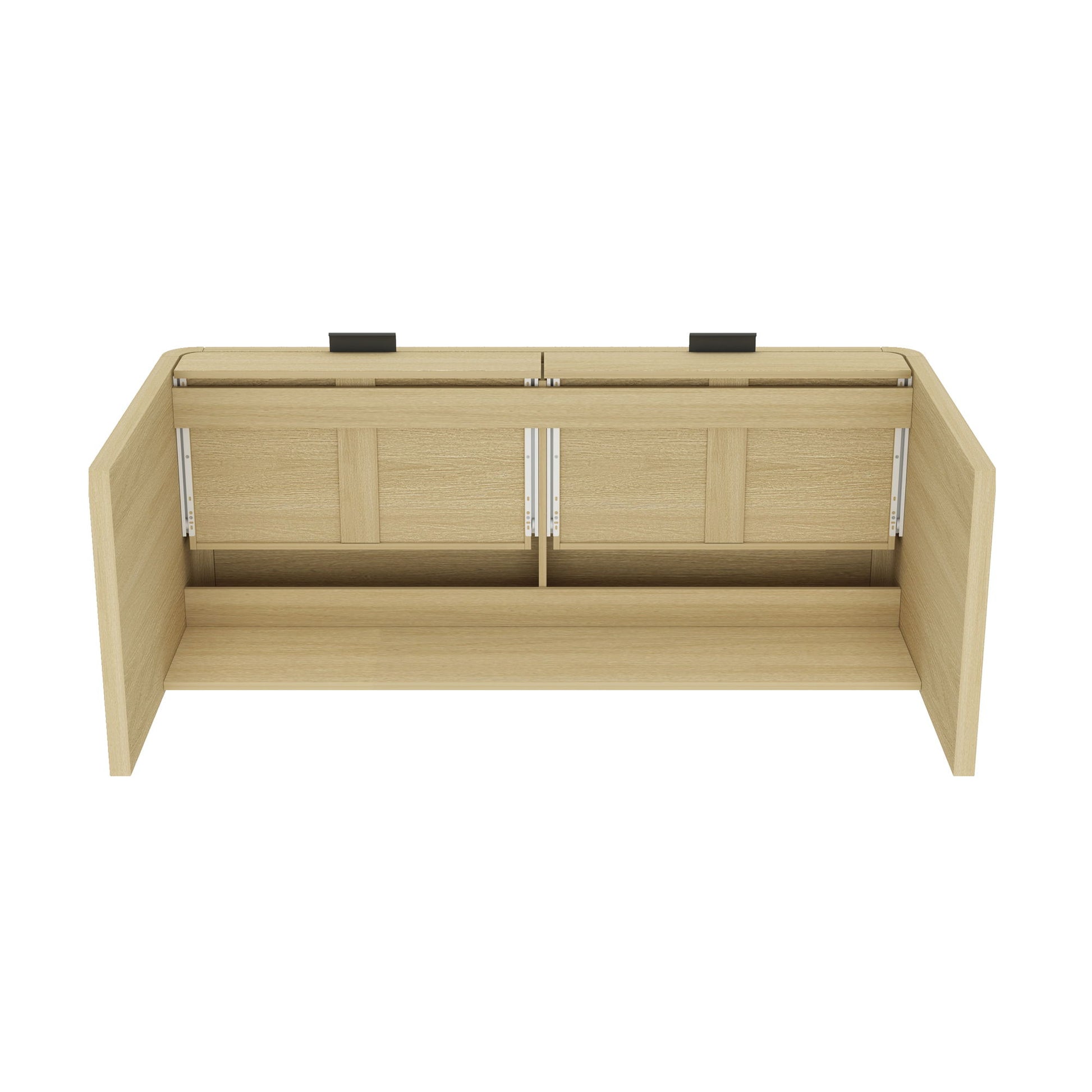 Grace - Office Desk & 2 Drawers - Oak - The Sleep Loft - Online Mattress Showroom NYC