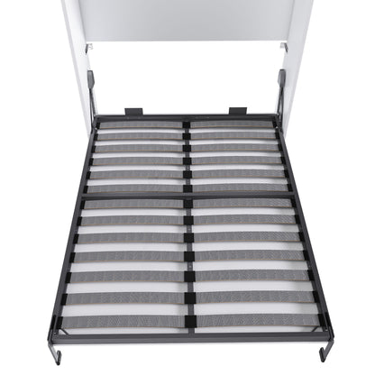 Queen Murphy Bed, Foldable Wall Bed, Space Saving Design For Bedrooms - White - The Sleep Loft - Online Mattress Showroom NYC