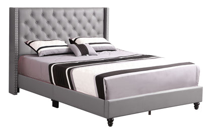 Nailhead Bed Transitional Vibrant - The Sleep Loft - Online Mattress Showroom NYC